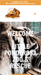 Mobile Screenshot of littleponderosazoo.com